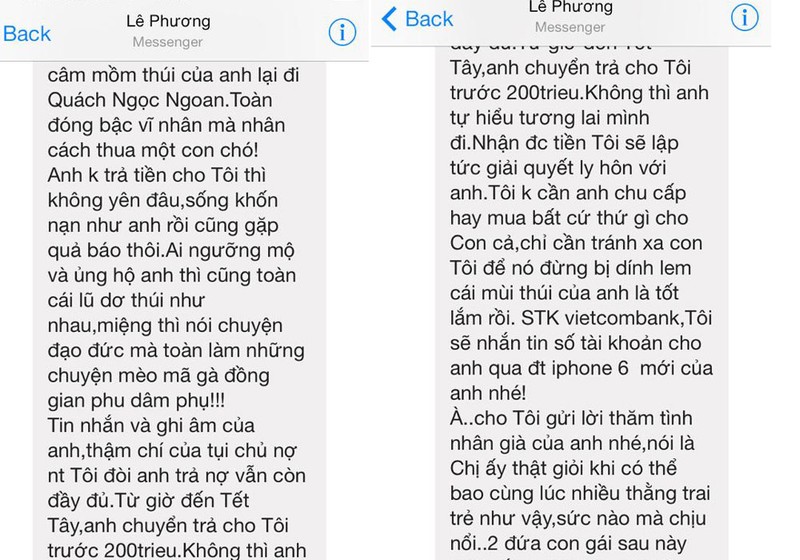 Phuong Chanel buc xuc vi tin don la bo Quach Ngoc Ngoan-Hinh-2